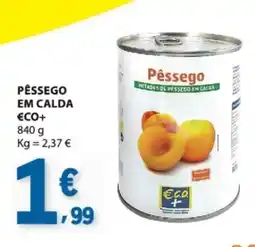 E.Leclerc Pêssego ECO+ promoção