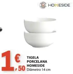 E.Leclerc tigela porcelana homeside promoção