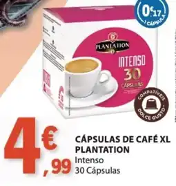 E.Leclerc Cápsulas de café xl plantation intenso promoção