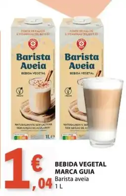 E.Leclerc bebida vegetal marca guia barista aveia promoção