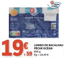 E.Leclerc Lombo de bacalhau pêche océan promoção