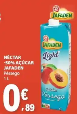 E.Leclerc Néctar pêssego jafaden light promoção