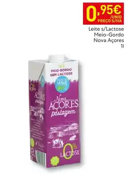 Recheio Leite s/Lactose Meio-Gordo Nova Açores promoção