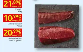Recheio Lombo de Atum promoção