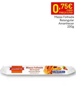 Recheio Massa folhada rectangular amanhecer promoção