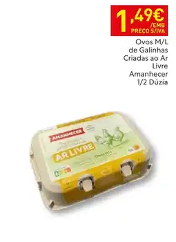 Recheio ovos m/l de galinhas criadas ao ar livre amanhecer promoção