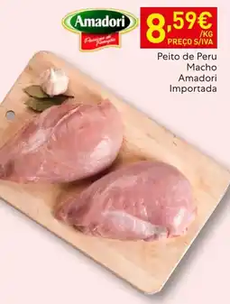 Recheio Peito de Peru Macho Amadori Importada promoção