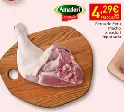 Recheio Perna de Peru Macho Amadori Importada promoção