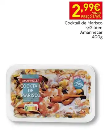 Recheio cocktail de marisco amanhecer promoção