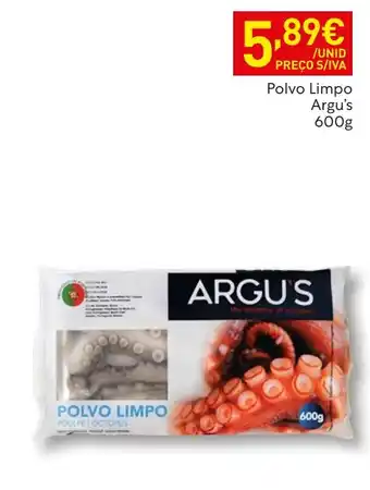 Recheio Polvo limpo argu's promoção