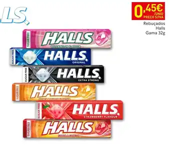 Recheio Rebuçados halls promoção