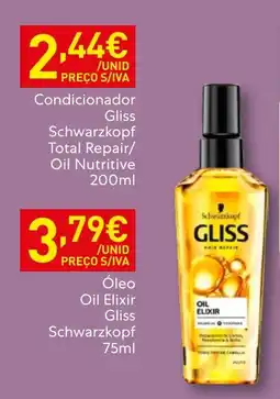 Recheio condicionador gliss promoção