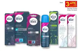 Recheio Veet Bandas Axilas promoção