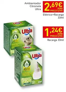 Recheio Ambientador Citronela Ultra promoção