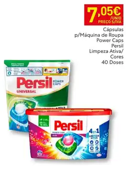 Recheio persil power caps promoção
