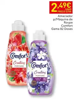 Recheio Amaciador p/Máquina de Roupa Comfort promoção