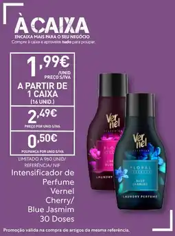 Recheio Intensificador de Perfume Vernel Cherry/Blue Jasmim promoção