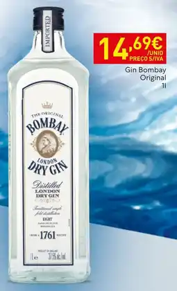 Recheio Gin Bombay Original promoção
