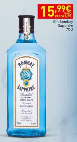 Recheio Gin Bombay Sapphire promoção