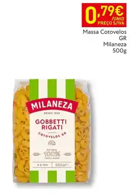 Recheio Massa Cotovelos Gr Milaneza promoção
