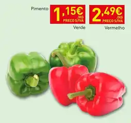 Recheio Pimento Verde promoção