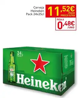 Recheio Cerveja Heineken promoção