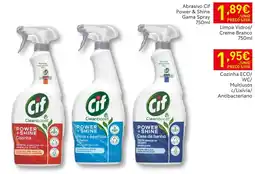 Recheio Cif Cleanboost Abrasivo Power & Shine promoção