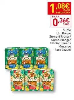 Recheio Um Bongo promoção