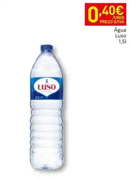 Recheio Água Luso promoção