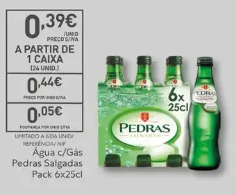 Recheio Água c/Gás Pedras Salgadas promoção