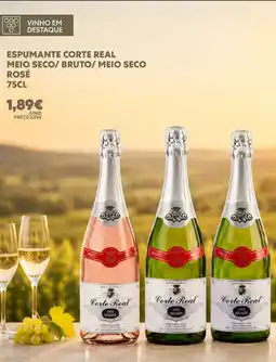 Recheio Espumante corte real meio seco/bruto/meio seco rosé promoção