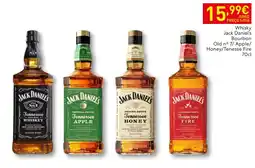 Recheio Jack Daniel's Bourbon Old n° 7/ Apple/ Honey/Tennesse Fire promoção