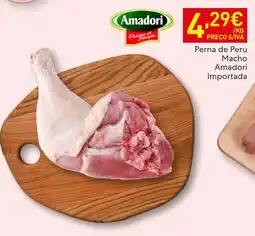Recheio Perna de Peru Macho Amadori Importada promoção