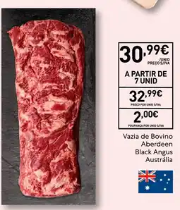 Recheio Vazia de Bovino Aberdeen Black Angus Austrália promoção