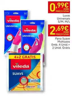 Recheio Luvas universais vileda promoção