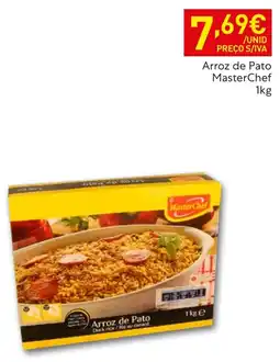 Recheio Arroz de Pato MasterChef promoção