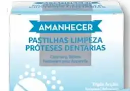 Recheio Amanhecer pastilhas limpeza próteses dentárias promoção