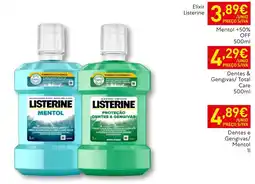 Recheio Elixir Listerine Mentol promoção