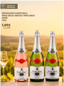 Recheio Espumante corte real meio seco/bruto/meio seco rosé promoção
