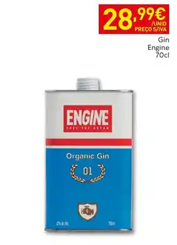 Recheio Engine organic gin promoção