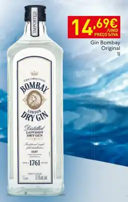 Recheio Gin Bombay Original promoção