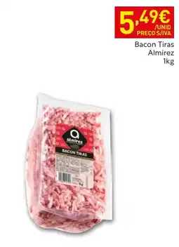 Recheio Bacon tiras almirez promoção