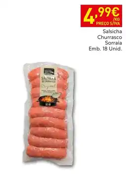 Recheio Salsicha Churrasco Sorraia promoção