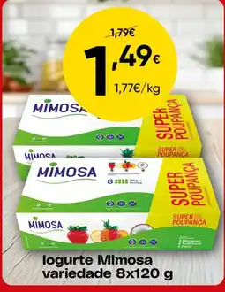Froiz logurte mimosa variedade 8x120 g promoção
