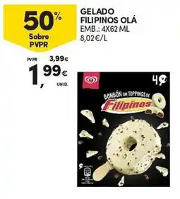 Continente Gelado filipinos olá promoção
