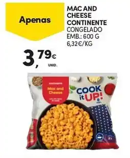 Continente Mac and cheese continente promoção