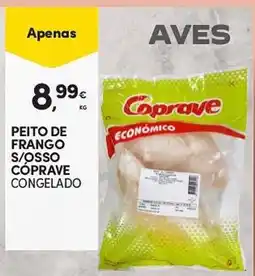 Continente Peito de frango s/osso cóprave congelado promoção