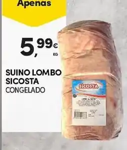 Continente Suino lombo sicosta congelado promoção