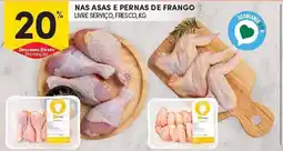 Continente Nas asas e pernas de frango promoção