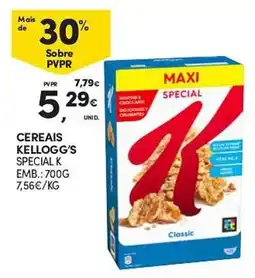 Continente Cereais Kellogg's Special K promoção
